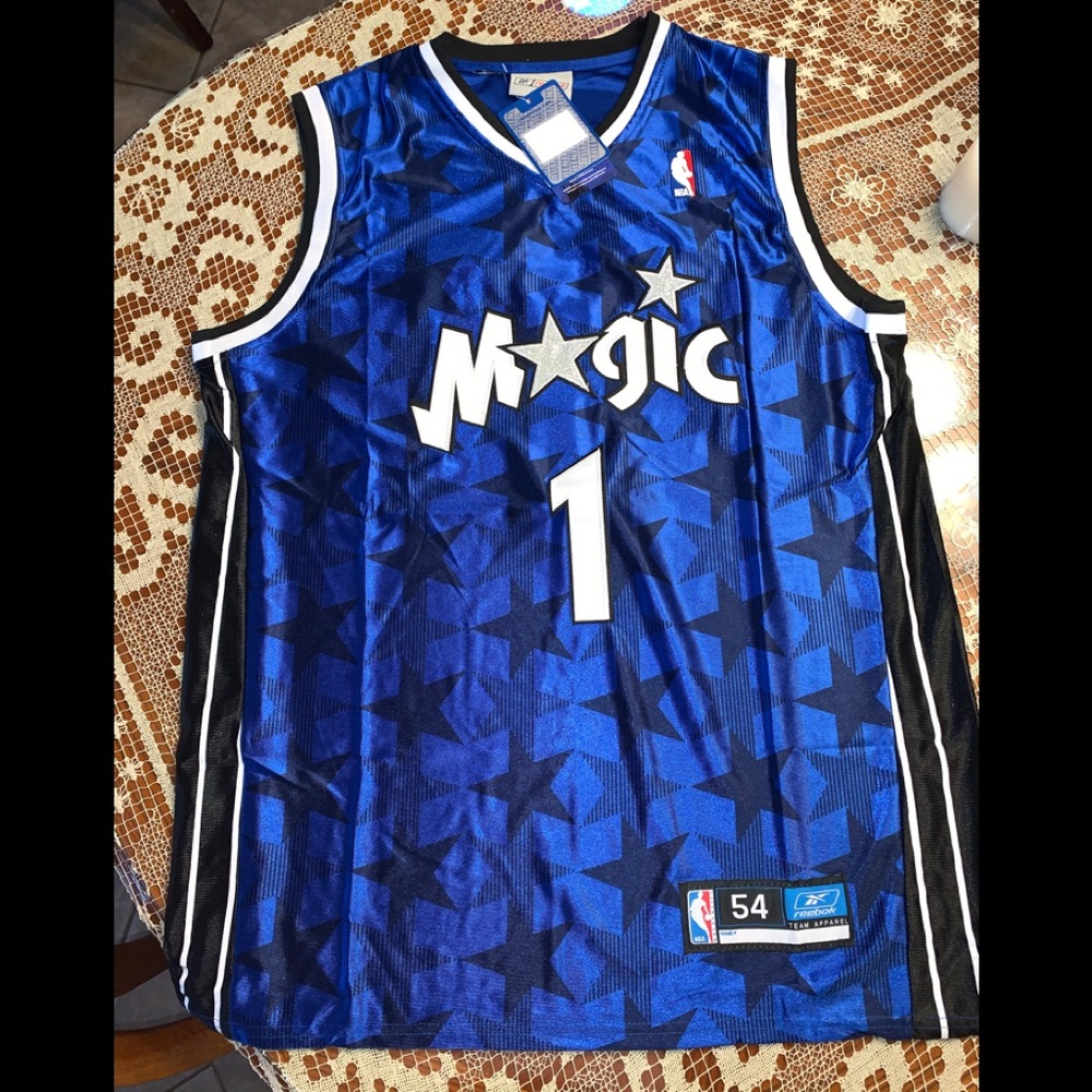Orlando Magic Tracy McGrady basketball jersey.